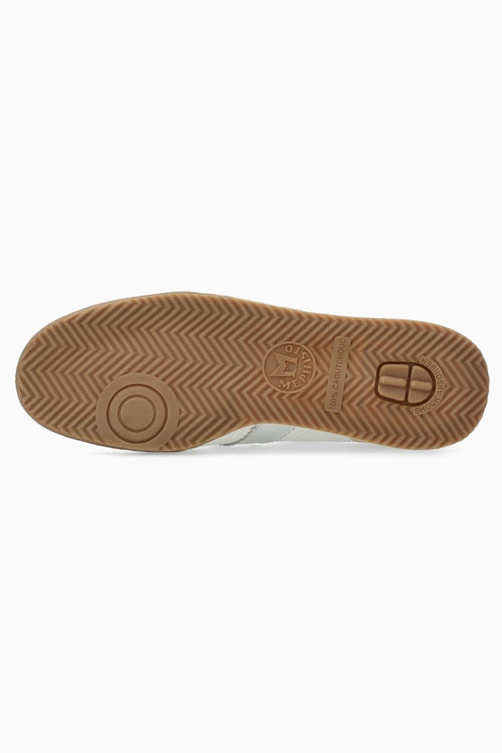 Semelle Chaussure sport Witney avec technologie SHOCK-ABSORBER et motif antidérapant en zigzag, vue du dessous.