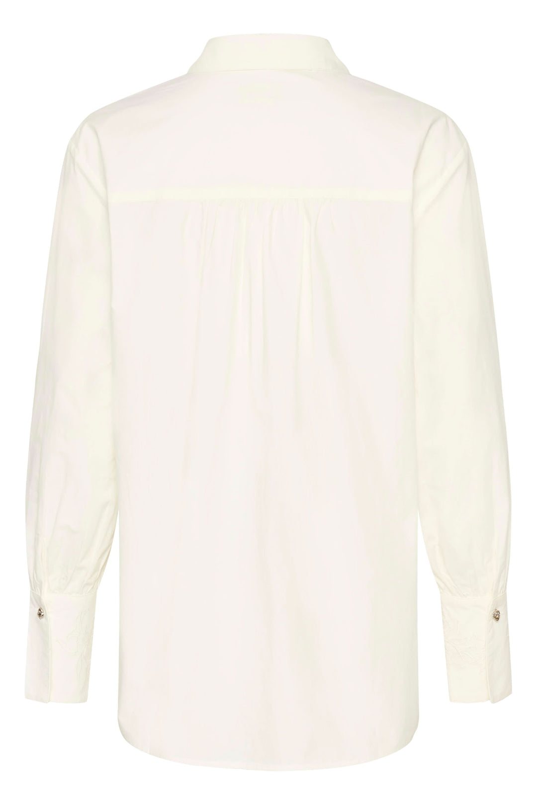 Chemise Alison, chemise blanche élégante en tissu léger, vue de dos