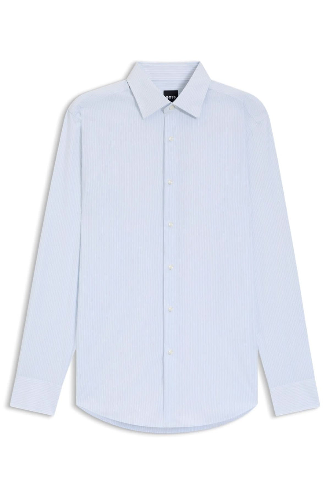 Chemise habillée rayée performance