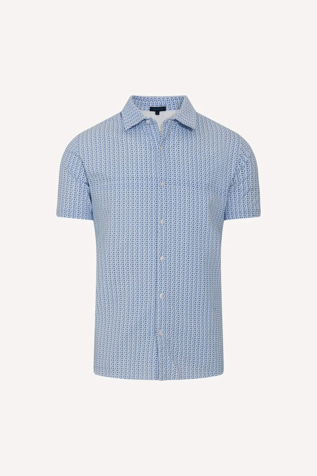 Printed Pima cotton shirt