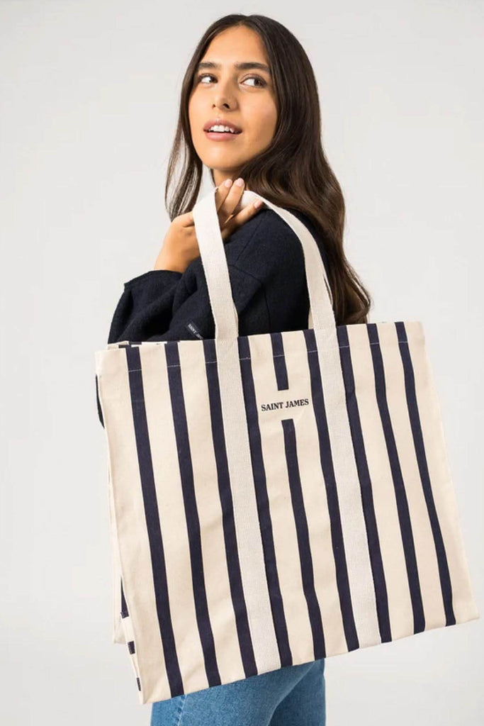 GRAND SAC CABAS Saint James pour femme Valérie Simon