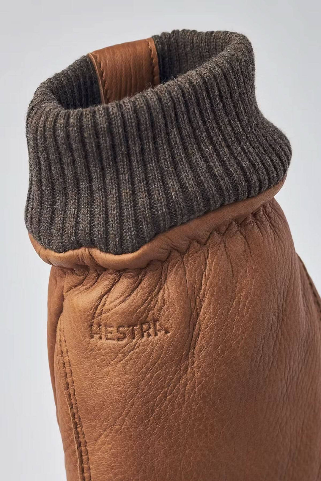 Gant de cuir Tore en peau de cerf, confortable, avec manchette côtelée, idéal pour l&