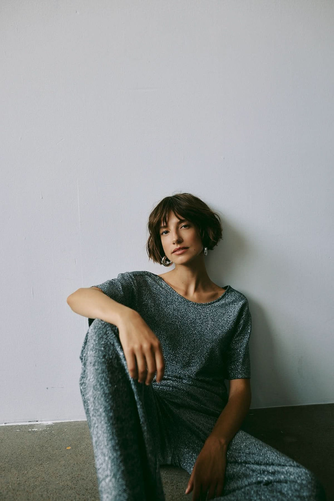 Sparkling Verrona top with open back