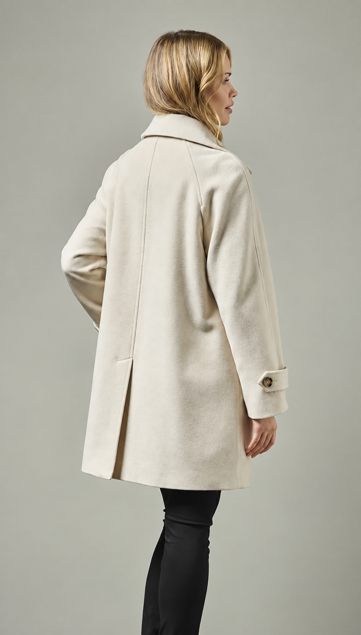 Manteau mi-long à boutons