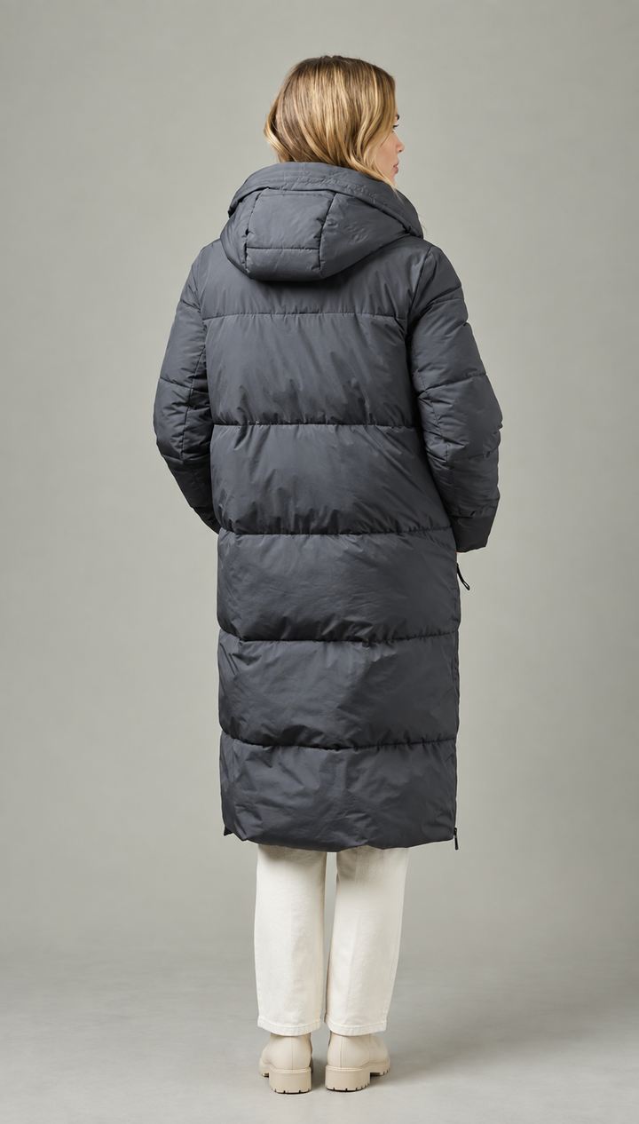 Manteau matelassé à capuchon