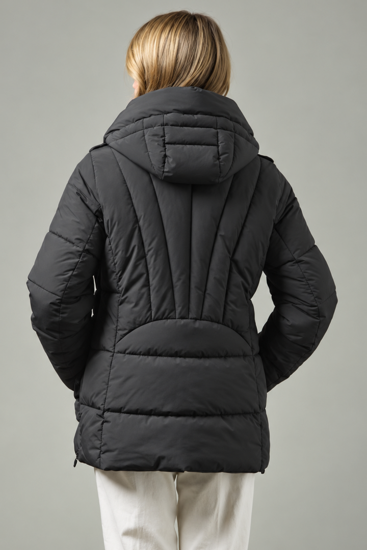 Manteau matelassé à capuchon