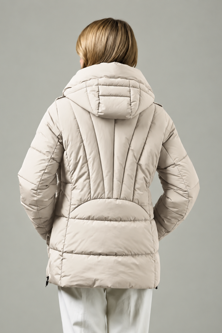 Manteau matelassé à capuchon