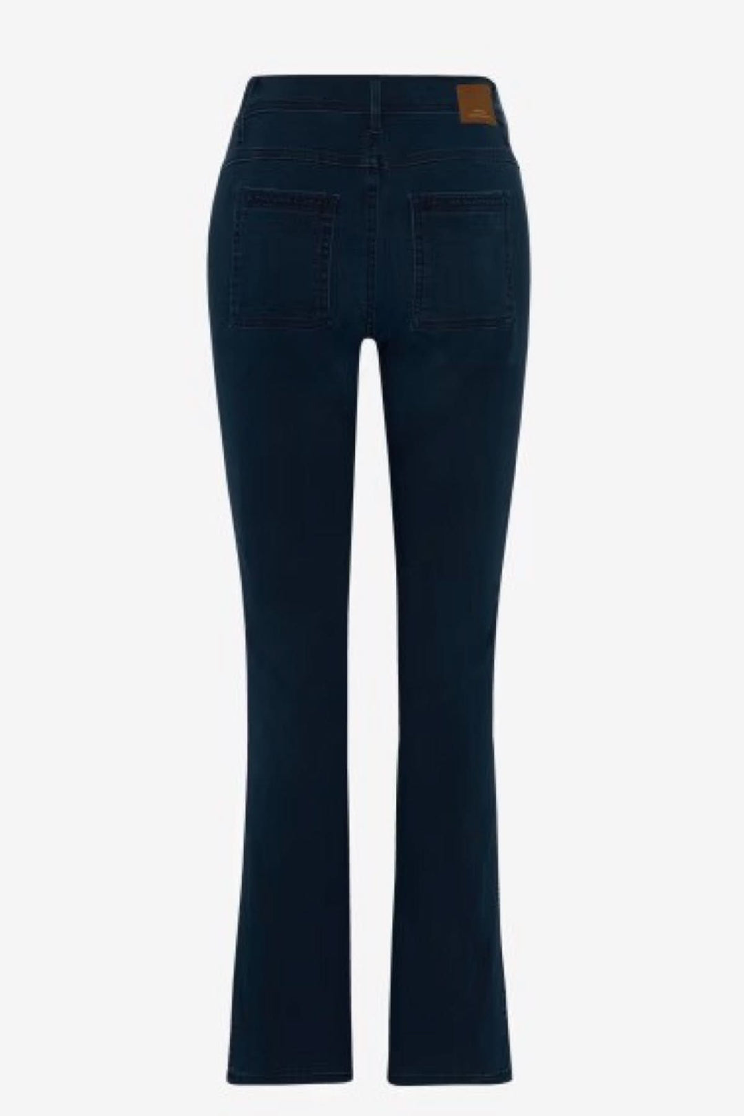 Jeans bootcut SHAKIRA vue arrière, mise en évidence des poches et de la coupe évasée.