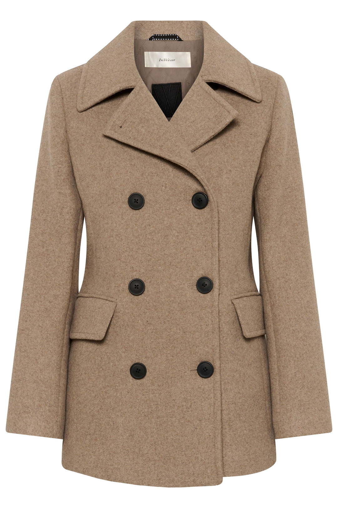 Perry double-breasted wool coat