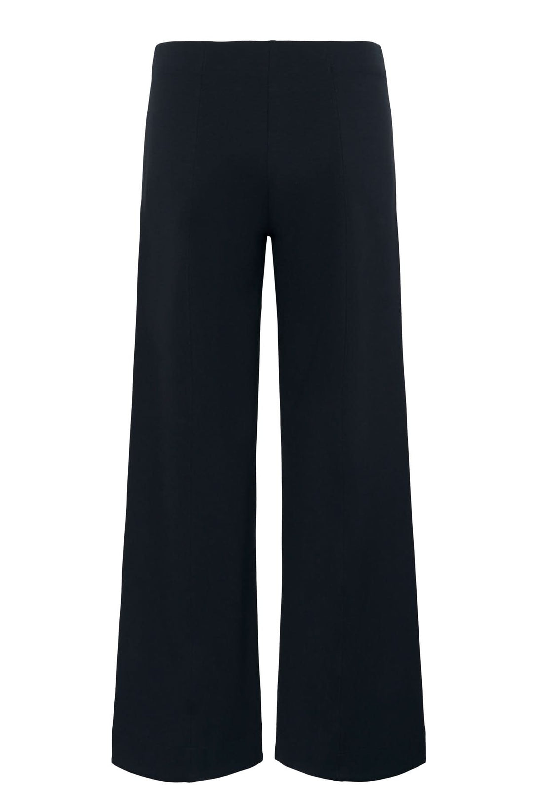 Pantalon classique Vinda, pantalon à jambe large avec taille élastique, idéal pour bureau et week-end, offrant confort et élégance.
