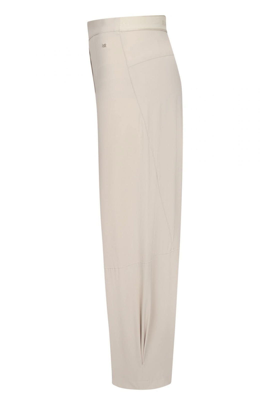 Pantalon fluide à jambe large en tissu léger, offrant confort et élégance pour un look moderne et flexible.