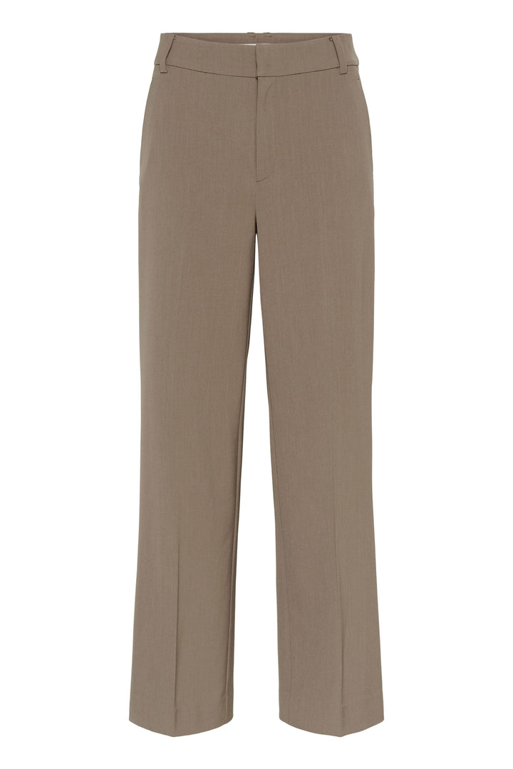 Pantalon habillé Haisly à jambe large pour une silhouette élégante, idéal pour occasions formelles et tenues professionnelles.