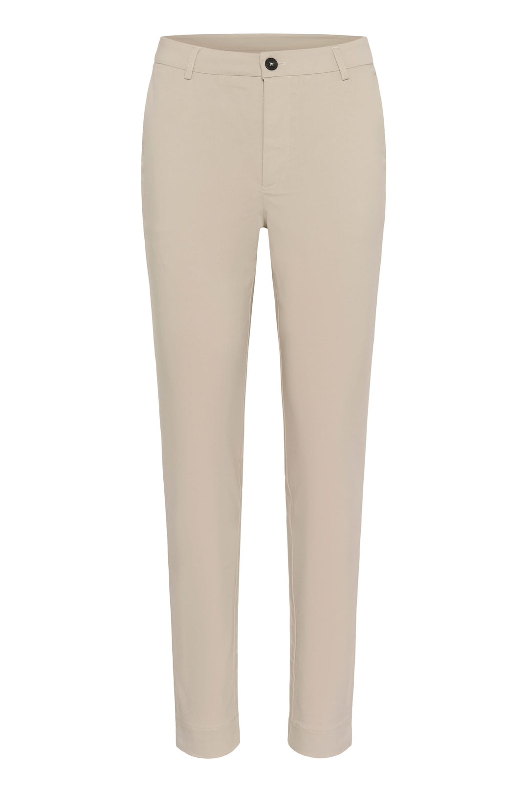 Pantalon habillé Hazel beige pour une tenue professionnelle élégante, coupe ajustée et confortable, idéal pour des occasions formelles.