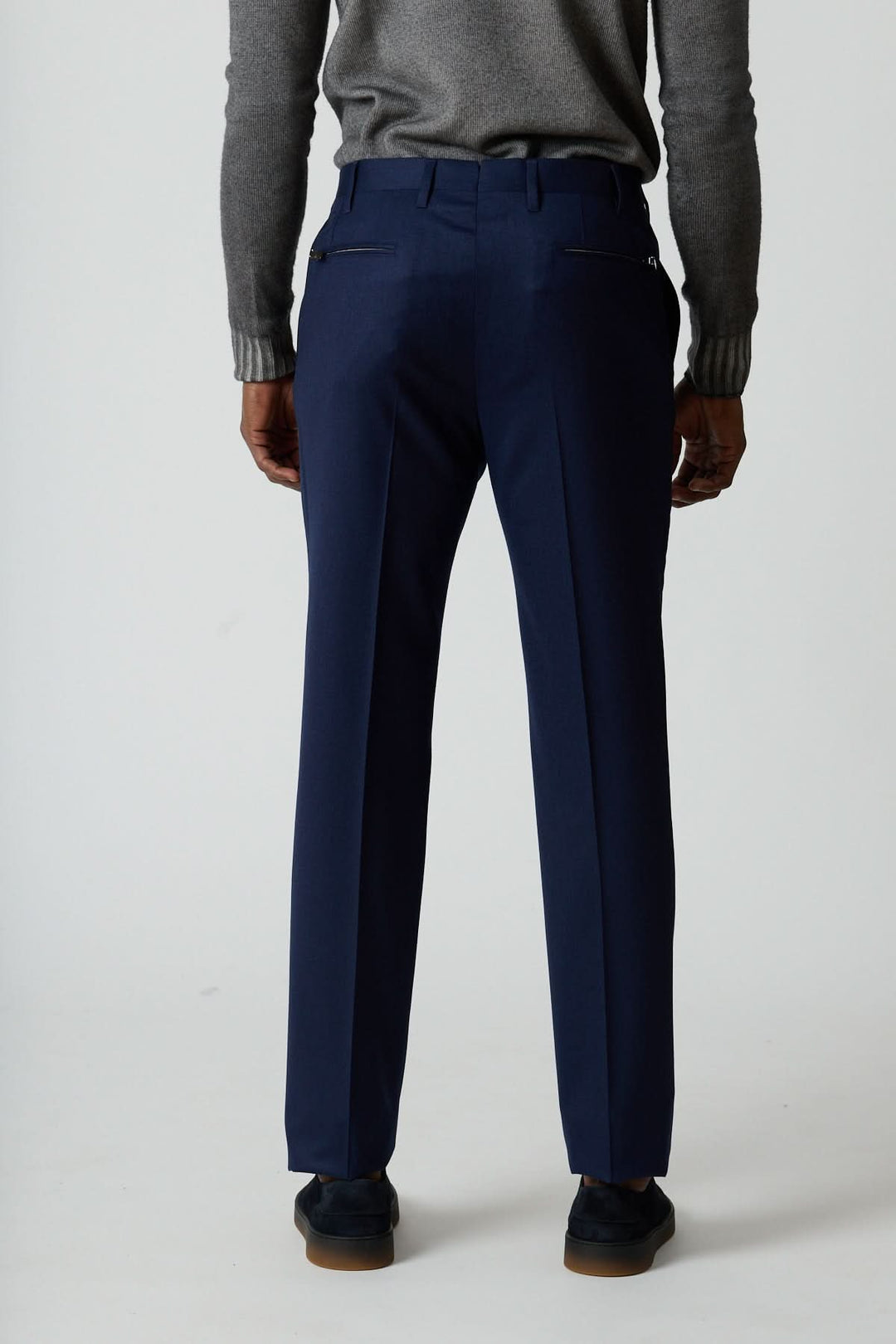 Pantalon habillé en laine vierge