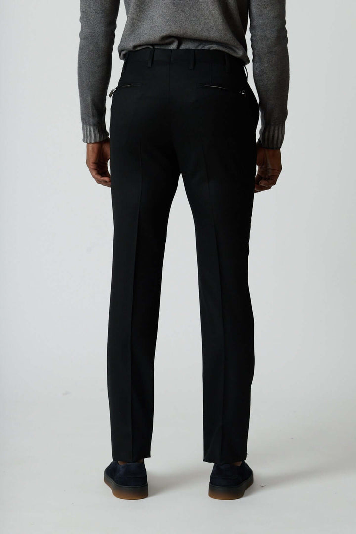 Pantalon habillé en laine vierge