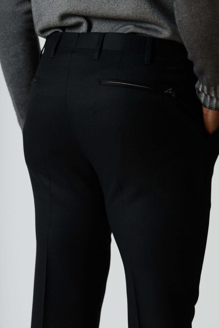 Pantalon habillé en laine vierge