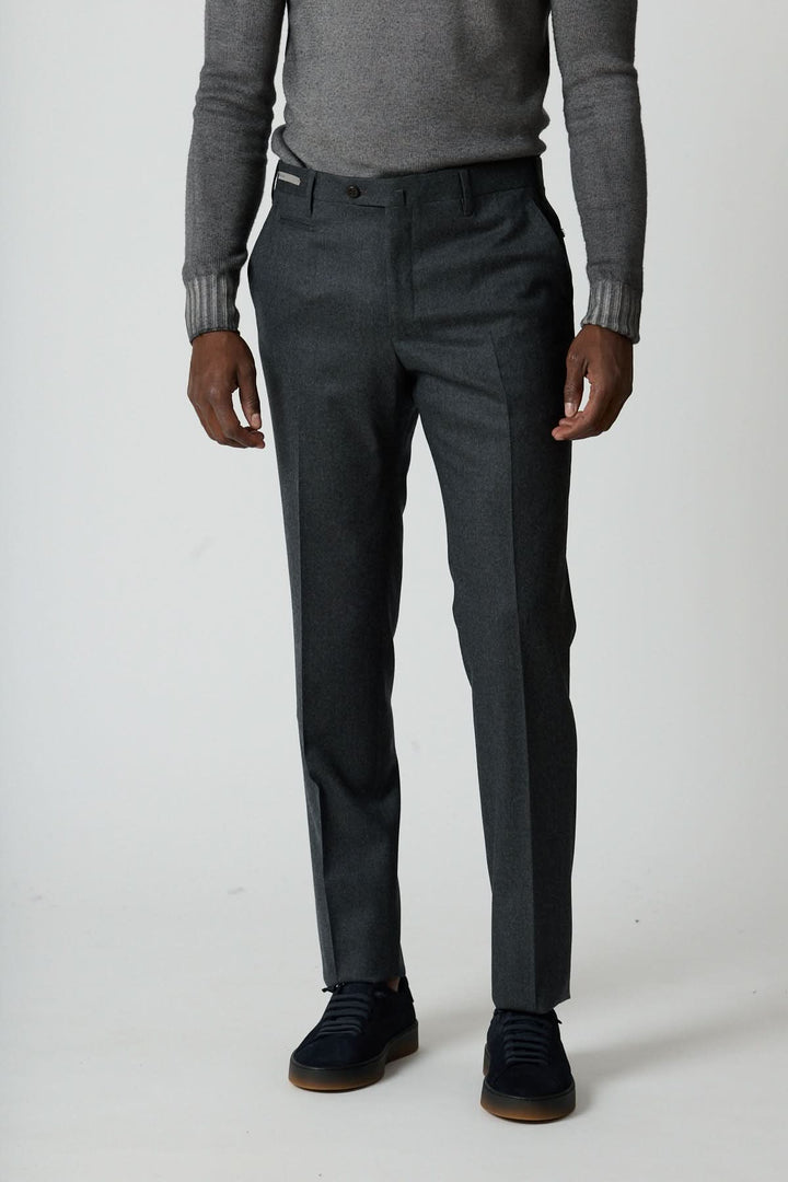 Pantalon habillé en laine vierge