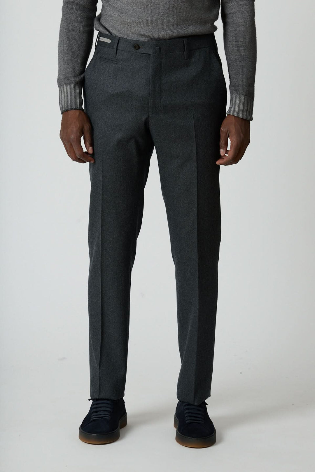 Pantalon habillé en laine vierge