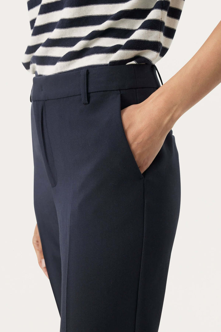 Pantalon tailleur longueur cheville Urbana