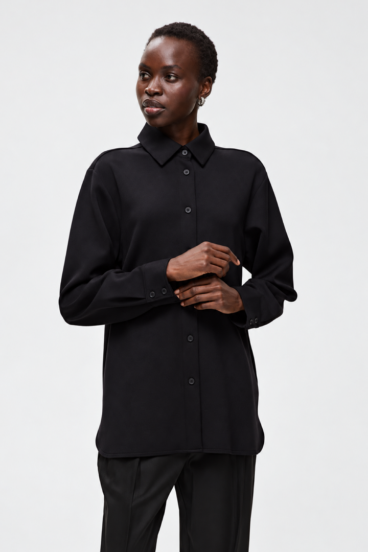 Baya Vincent belted shirt