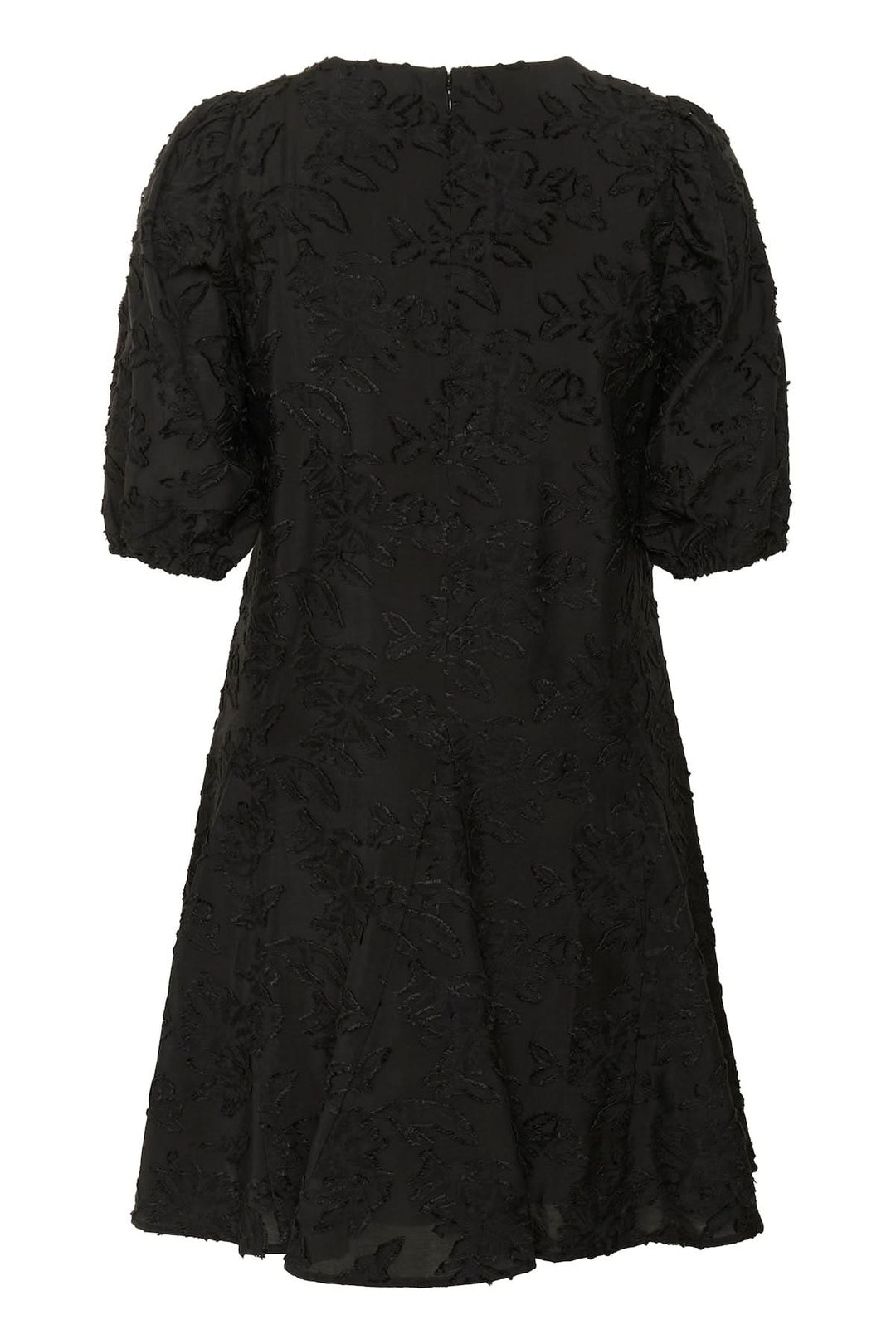 Vilhelmina lace dress with puff sleeves