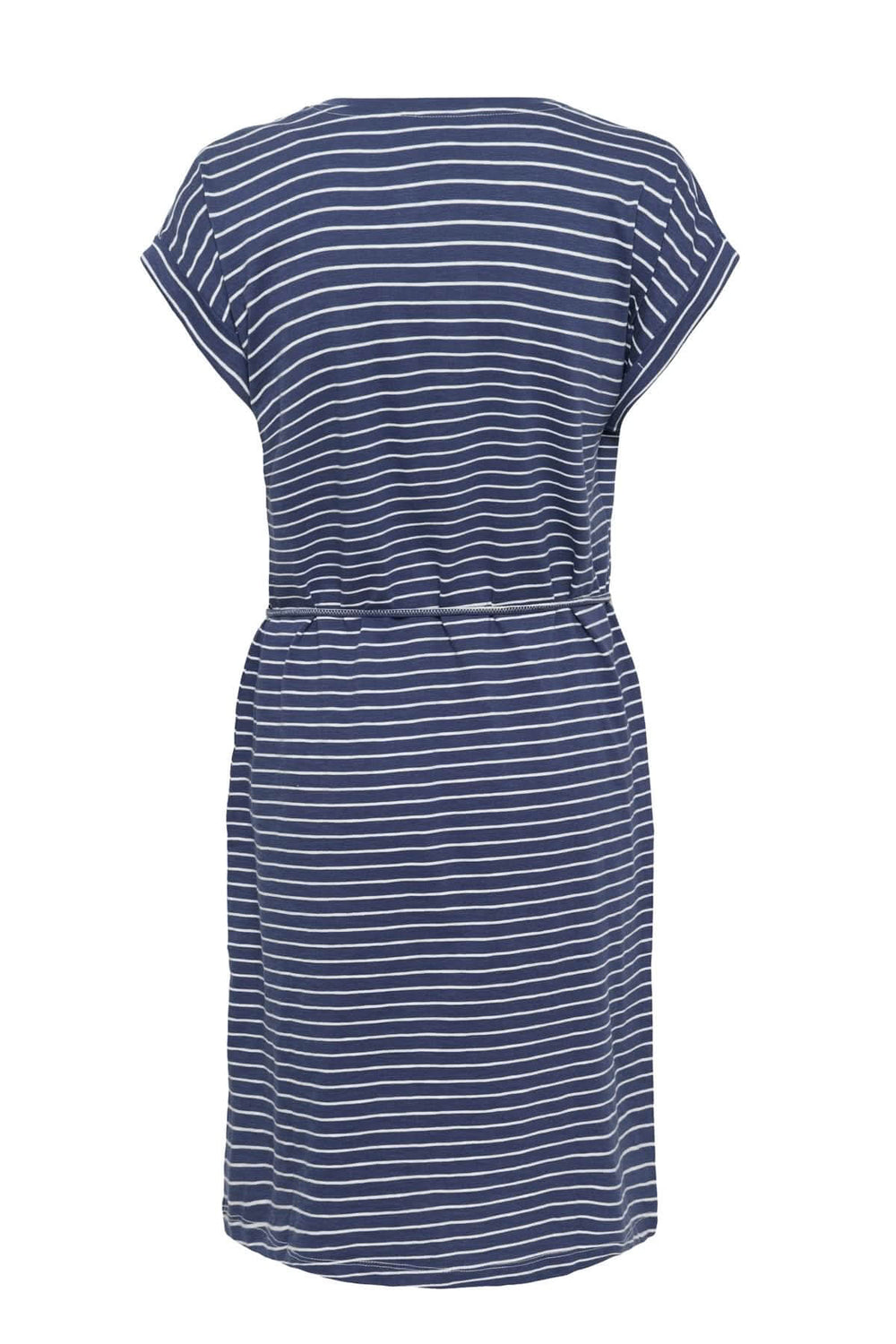 Robe Mabels en coton, rayée, encolure arrondie, coupe décontractée, parfaite pour un style printanier.