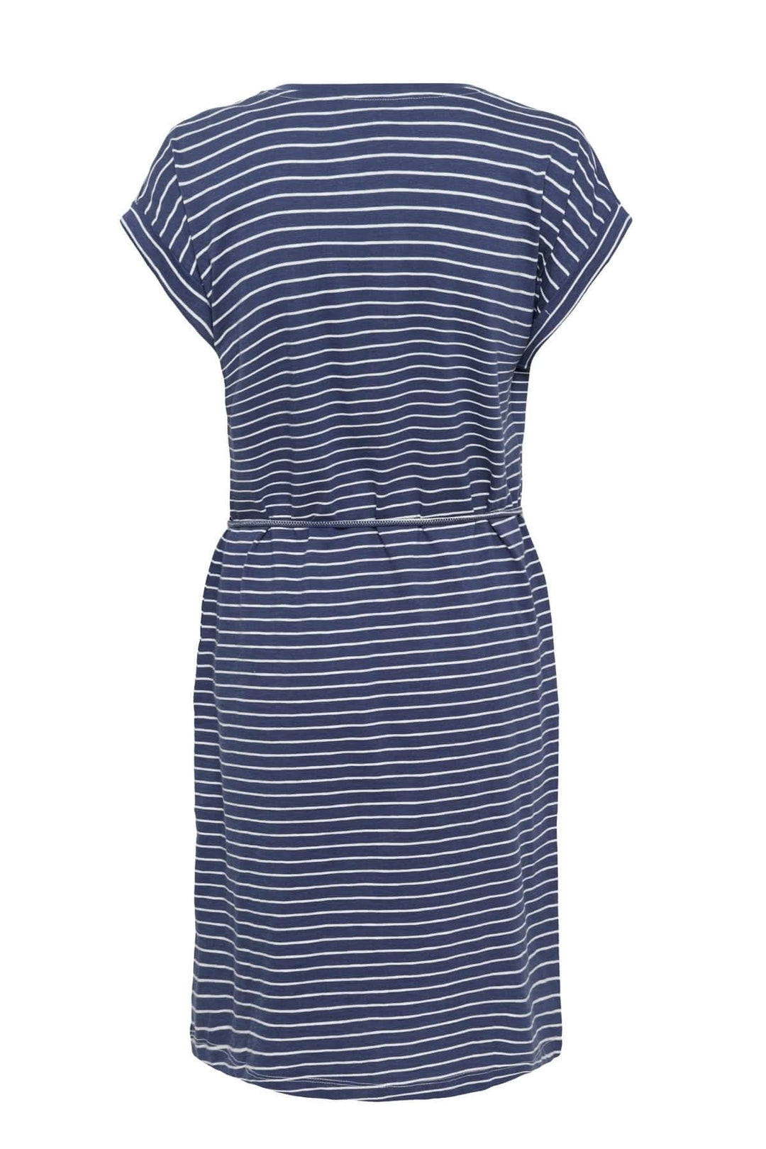 Robe Mabels en coton, rayée, encolure arrondie, coupe décontractée, parfaite pour un style printanier.
