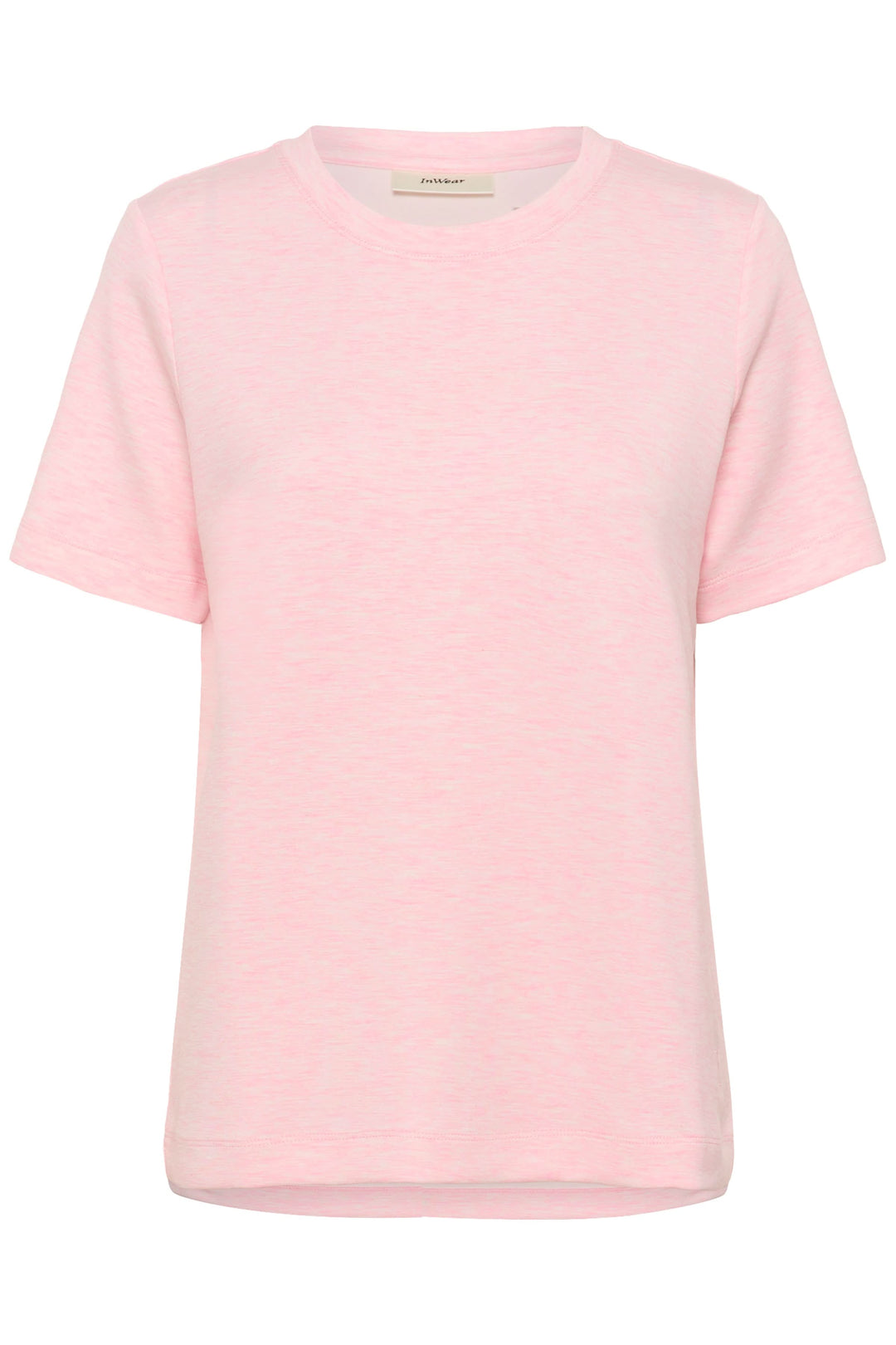 T-shirt Vincent coupe droite en rose, essentiel minimaliste pour un confort optimal. Encolure ronde avec manches courtes et finitions soignées.