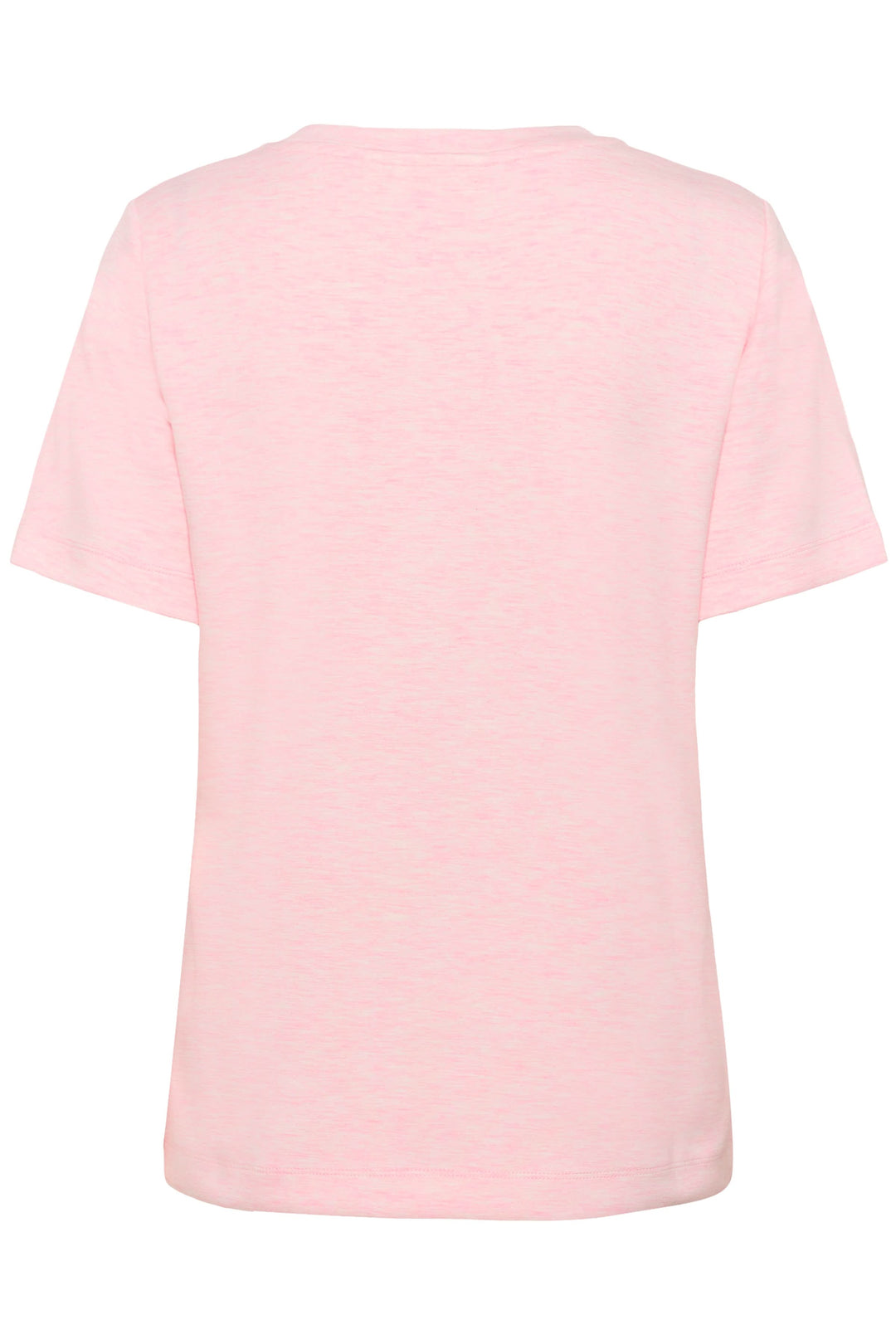 T-shirt Vincent rose, coupe droite minimaliste, manches courtes, encolure ronde classique pour un confort quotidien.