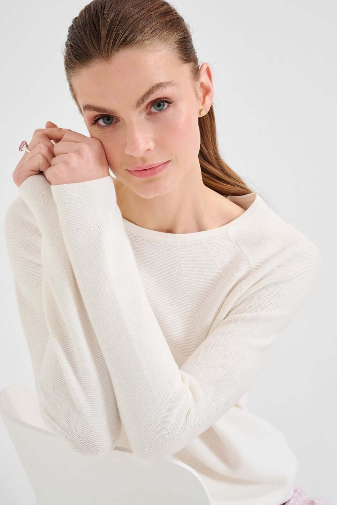 Lesley crew neck knit