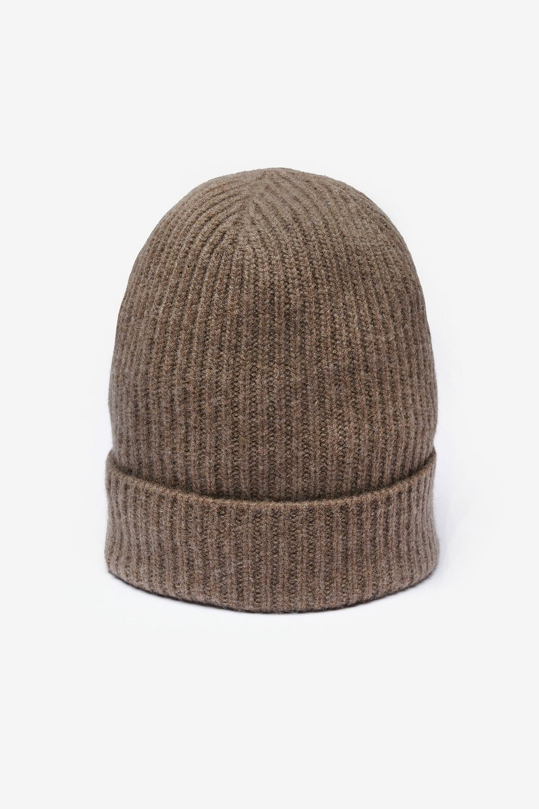 Ribbed knit hat