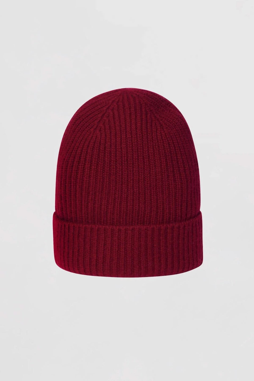 Ribbed knit hat