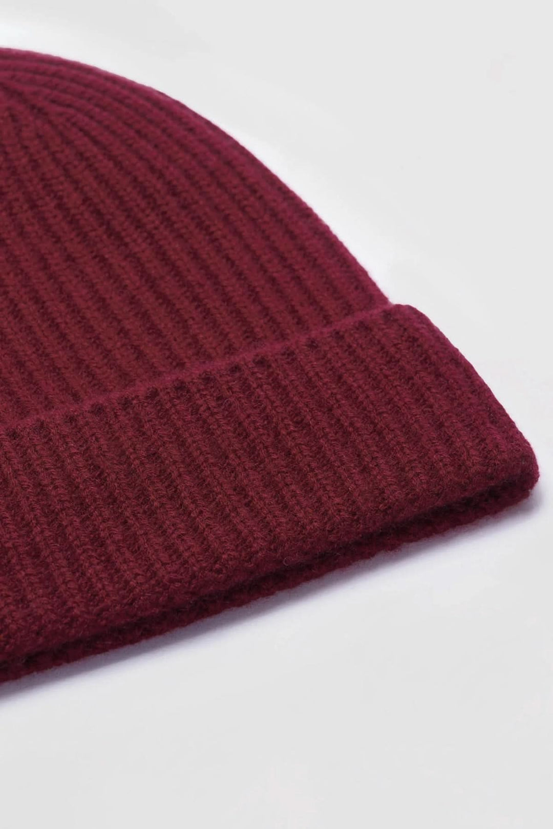 Ribbed knit hat