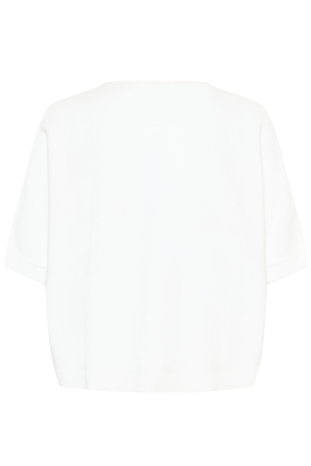 Veste avec manches Sillar légère et fluide, moderne, vue arrière, manches courtes avec revers, coupe ouverte, idéal pour superposition.