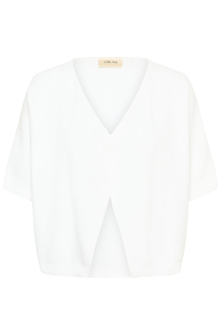 Veste avec manches Sillar blanche, coupe fluide et ouverte, idéale pour une tenue élégante ou décontractée.