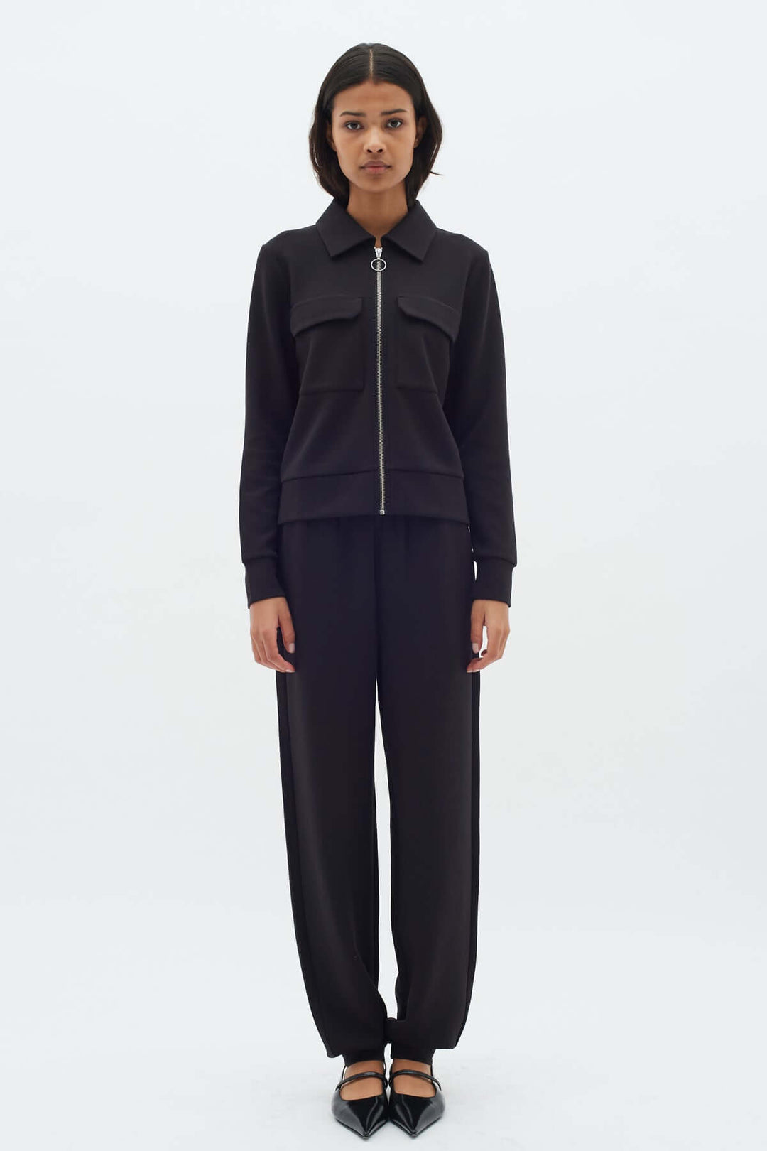 Veste courte zippée Beca