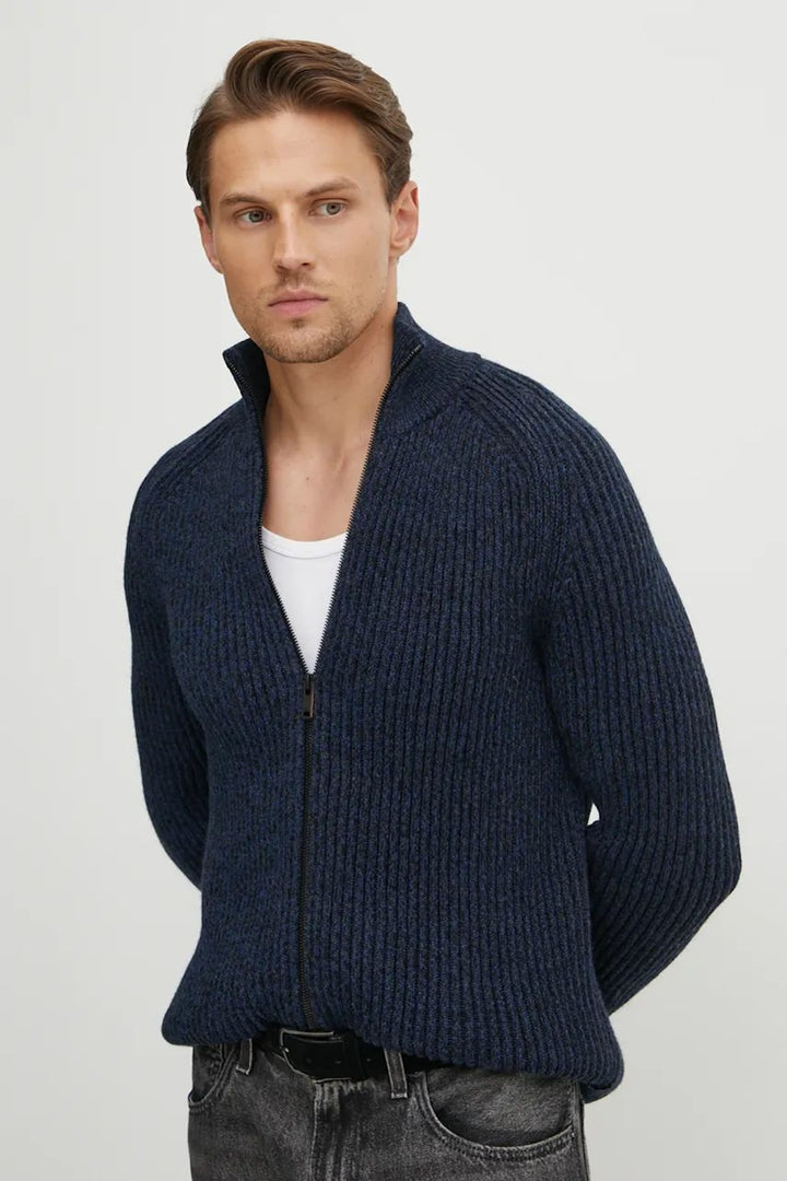 Wool cardigan