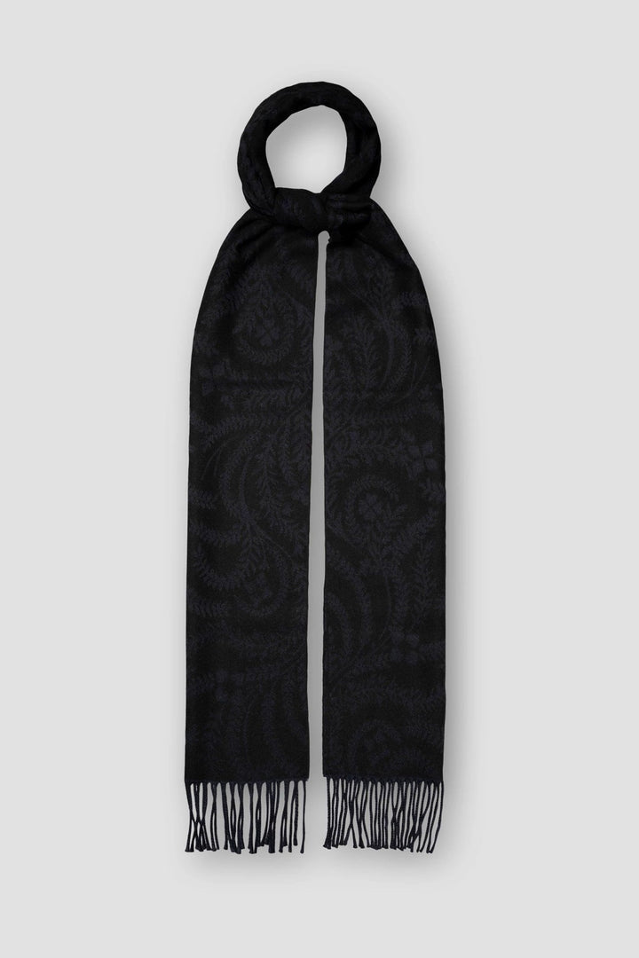 Wool scarf with Paisley