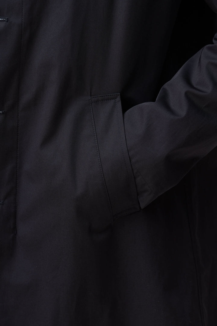 Impermeable en gabardine de coton