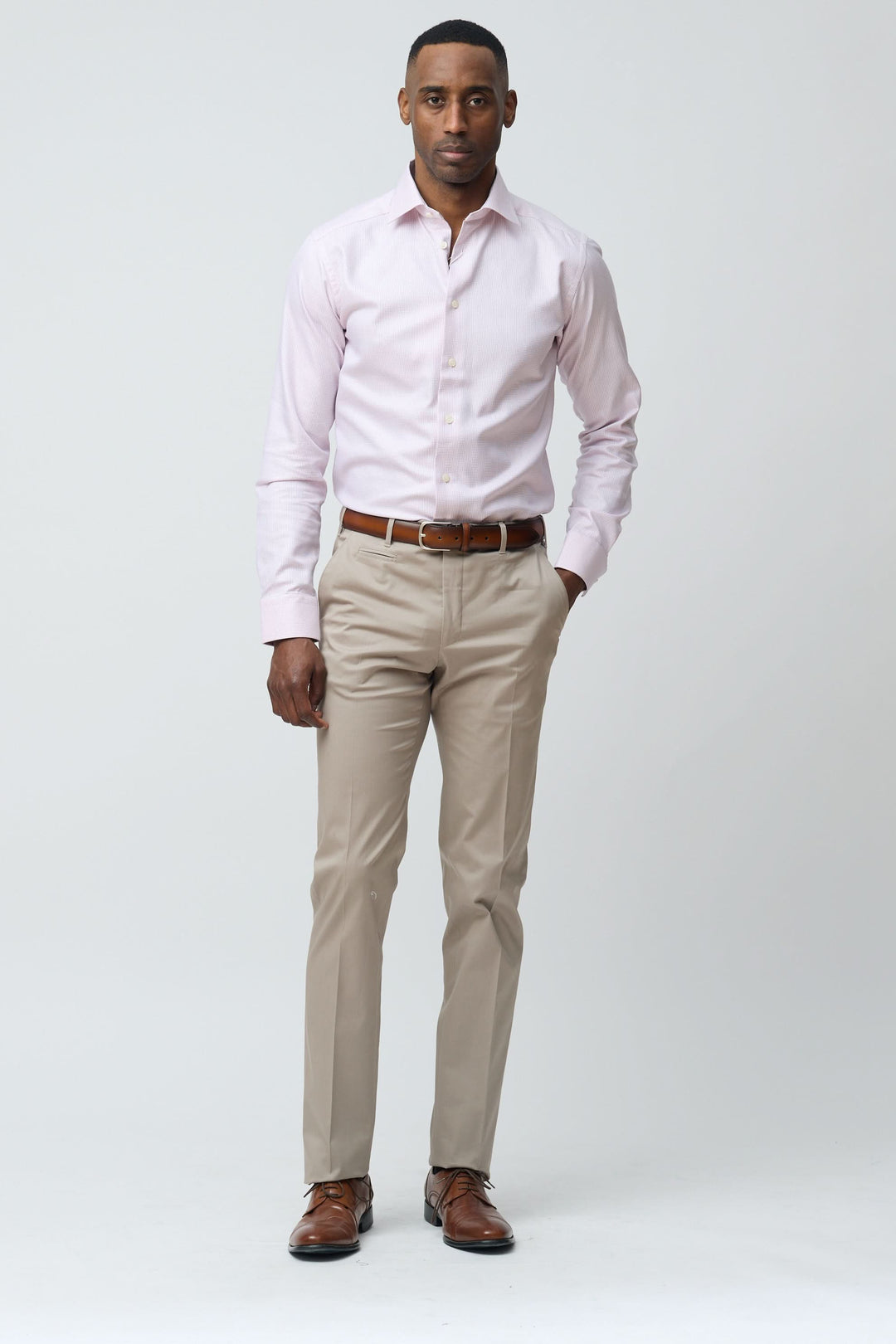 Pantalon habillé coupe ajustée