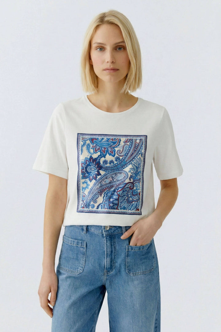 Paisley print T-shirt