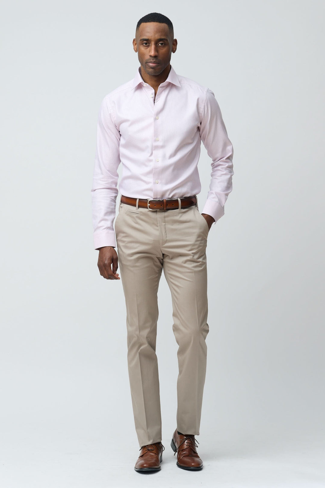 Pantalon habillé coupe ajustée