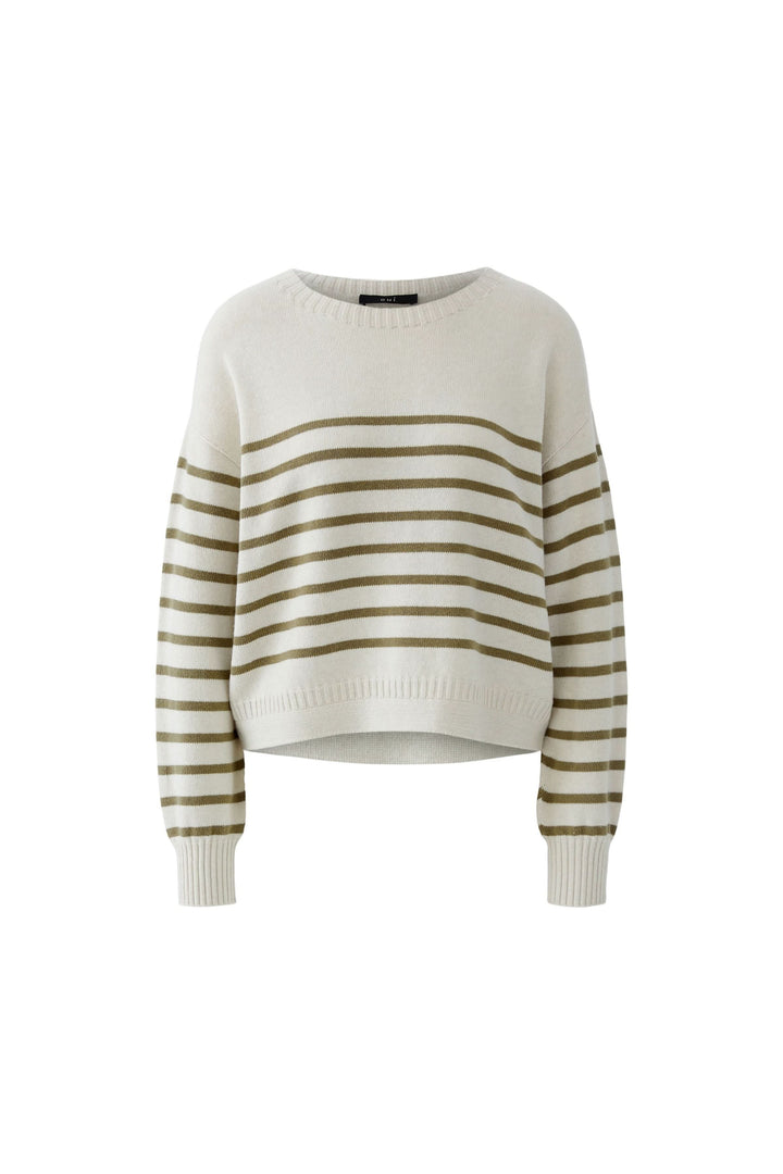 Soft knit striped sweater