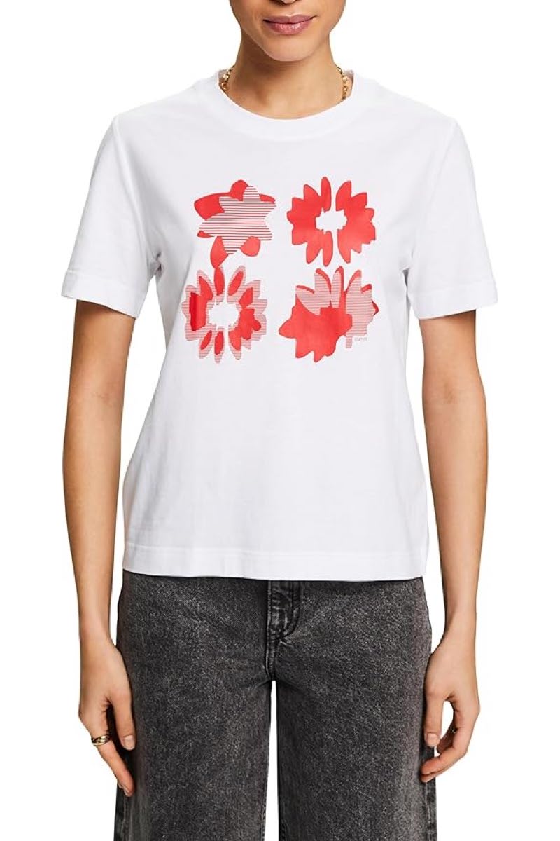 T-shirt imprimé fleurs