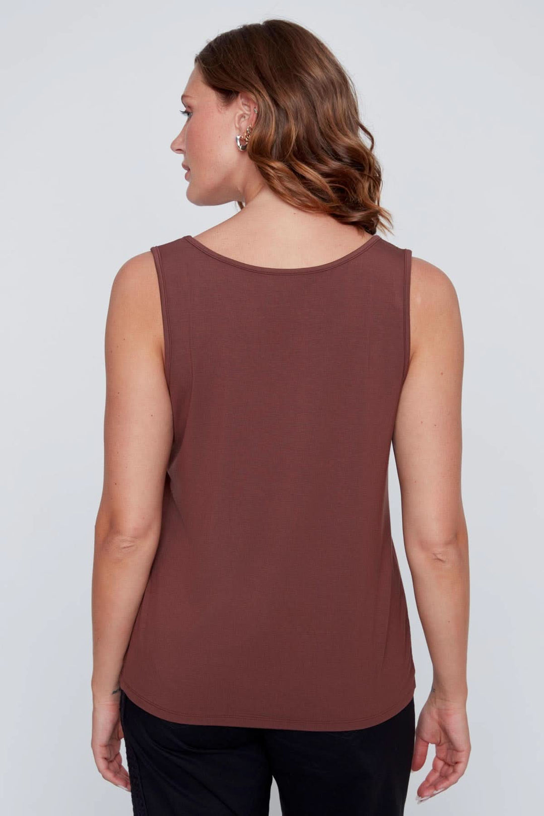 Camisole col V fluide