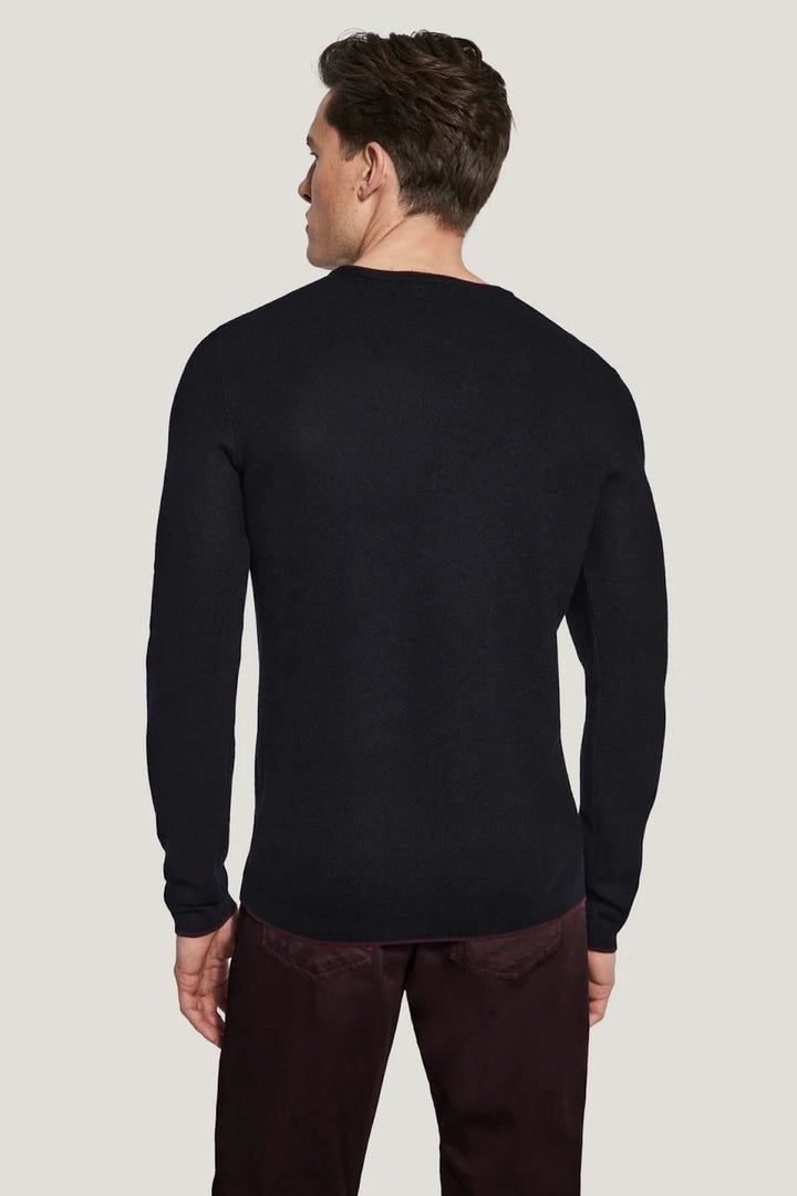 Belvedere crew neck wool sweater