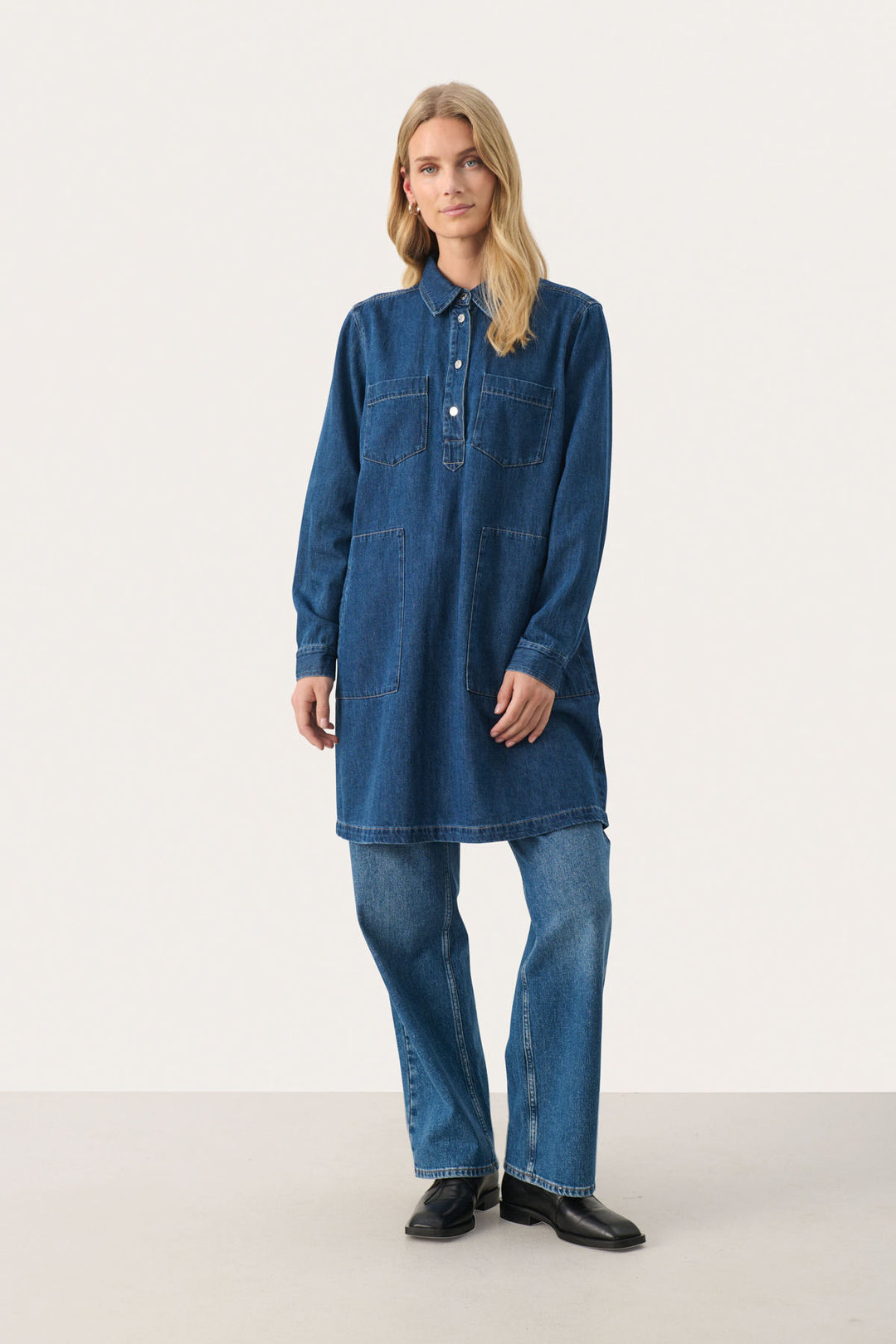 Stine denim dress