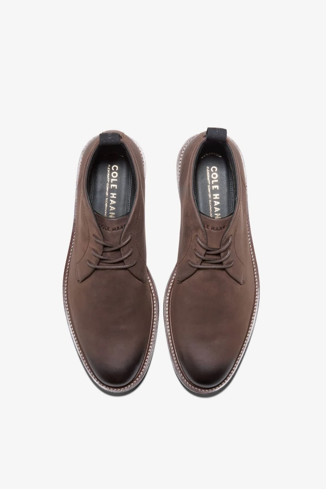 Bottes Chukka en cuir à lacets pour homme Cole Haan