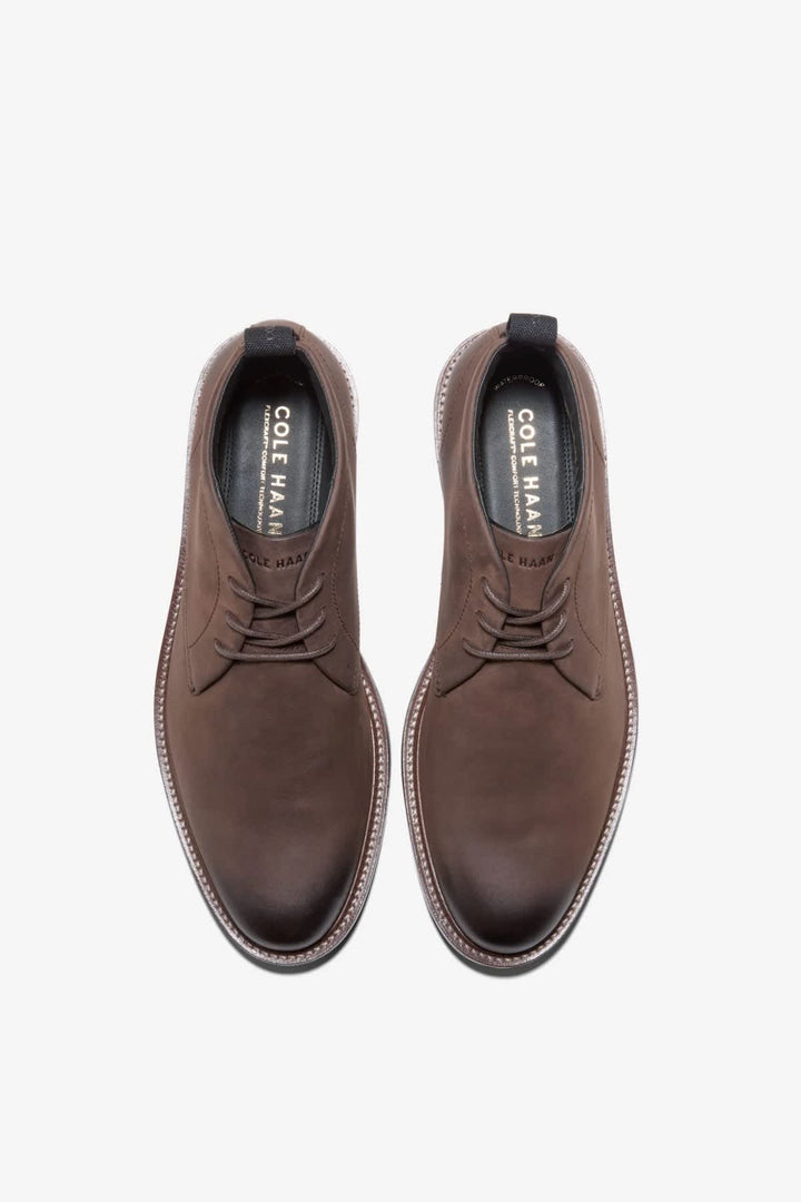 Bottes Chukka en cuir à lacets pour homme Cole Haan