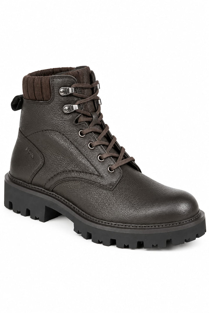 Bottes Julyo à lacets et semelle crantée pour homme Hugo Boss